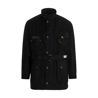 BARBOUR SS23 Skull Logo Jacket Black MWX1994BK11