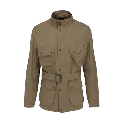 Barbour SS23 Solid Button-Up Casual Long Sleeve Jacket Men’s Linen Color MCA0819BE31
