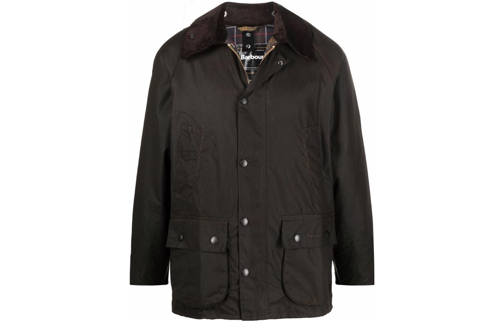 Barbour SS23 Solid Casual Single-Breasted Jacket - Black MWX0010DMWXOL71