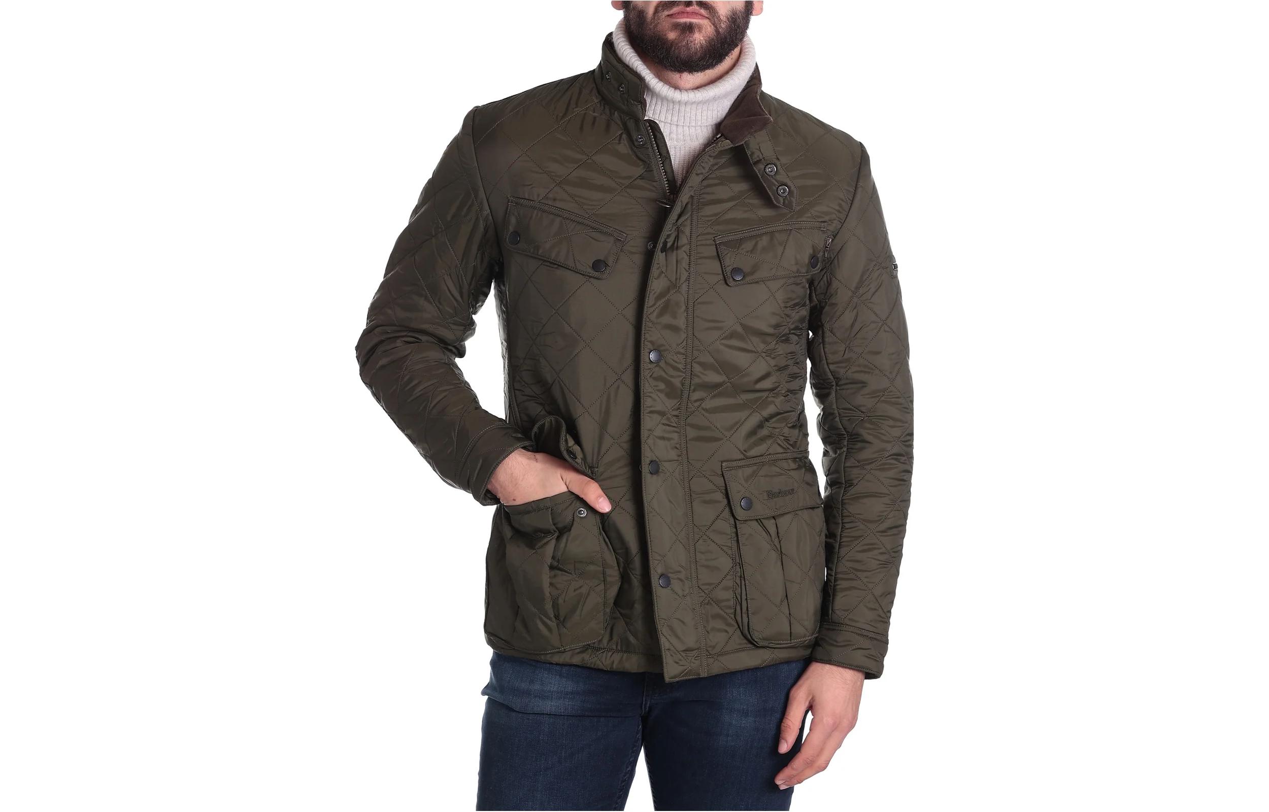 Barbour SS23 Solid Quilted Jacket Brown MQU0365OL91
