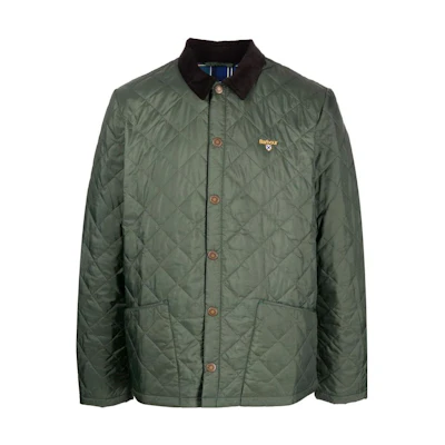 Barbour SS23 Solid Quilted Long-Sleeve Jacket Brown MQU1512MQU