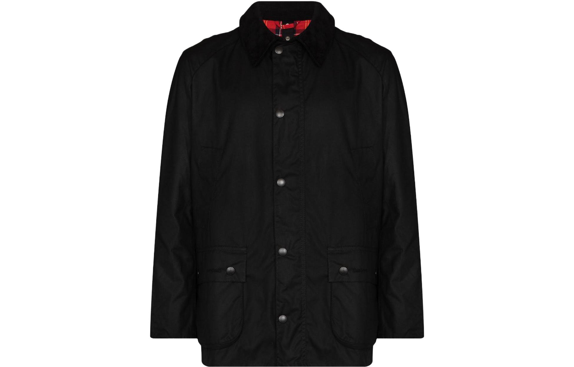 Barbour SS23 Waxed Cotton Jacket Black Casual Coat MWX0339MWXBK71