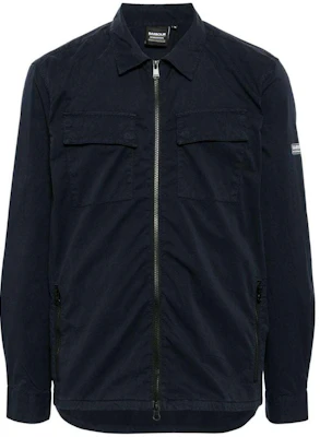 Barbour SS24 Jaket Logo Solid Navy Blue Outerwear MOS0370 Buy Barbour SS24 Jaket Logo Solid Navy Blue Outerwear MOS0370