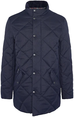 Barbour Standford 切爾西絎縫立領外套 海軍藍 男士休閒外套 MQU1755NY91 Buy Barbour Standford 切爾西絎縫立領外套 海軍藍 男士休閒外套 MQU1755NY91