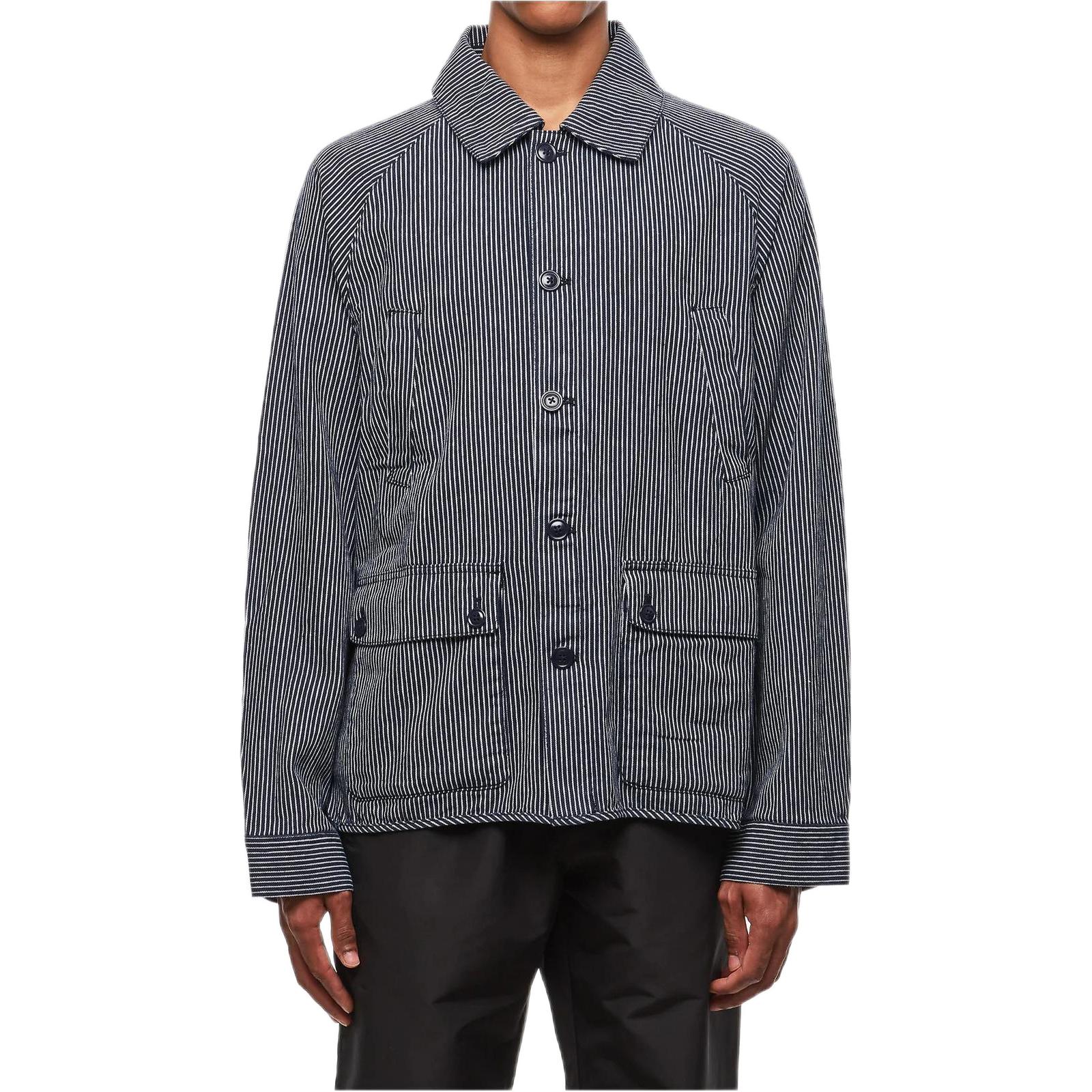 Barbour Striped Button-Up Shirt Jacket MCA0796MCANY51