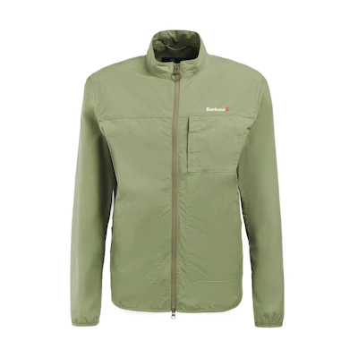 Barbour Tarbley Casual Jacket Green Logo Stand Collar MCA0926OL31