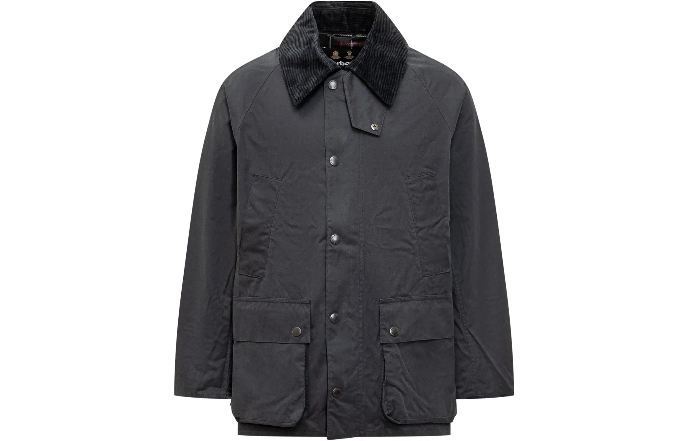 BARBOUR Unwaxed Relaxed Fit Jacket Unisex Black MCA0933NY71 圖 2