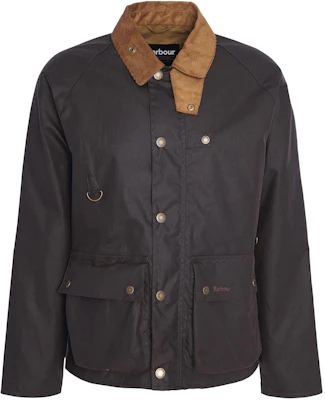 Jaket Barbour Utility Spey Waxed Coklat Lengan Panjang Kancing-Up MWX2287OL71 Buy Jaket Barbour Utility Spey Waxed Coklat Lengan Panjang Kancing-Up MWX2287OL71