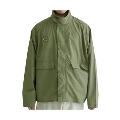 Barbour Waterproof Single-Breasted Pocket Jacket Olive Green () UM44MSP0100I
