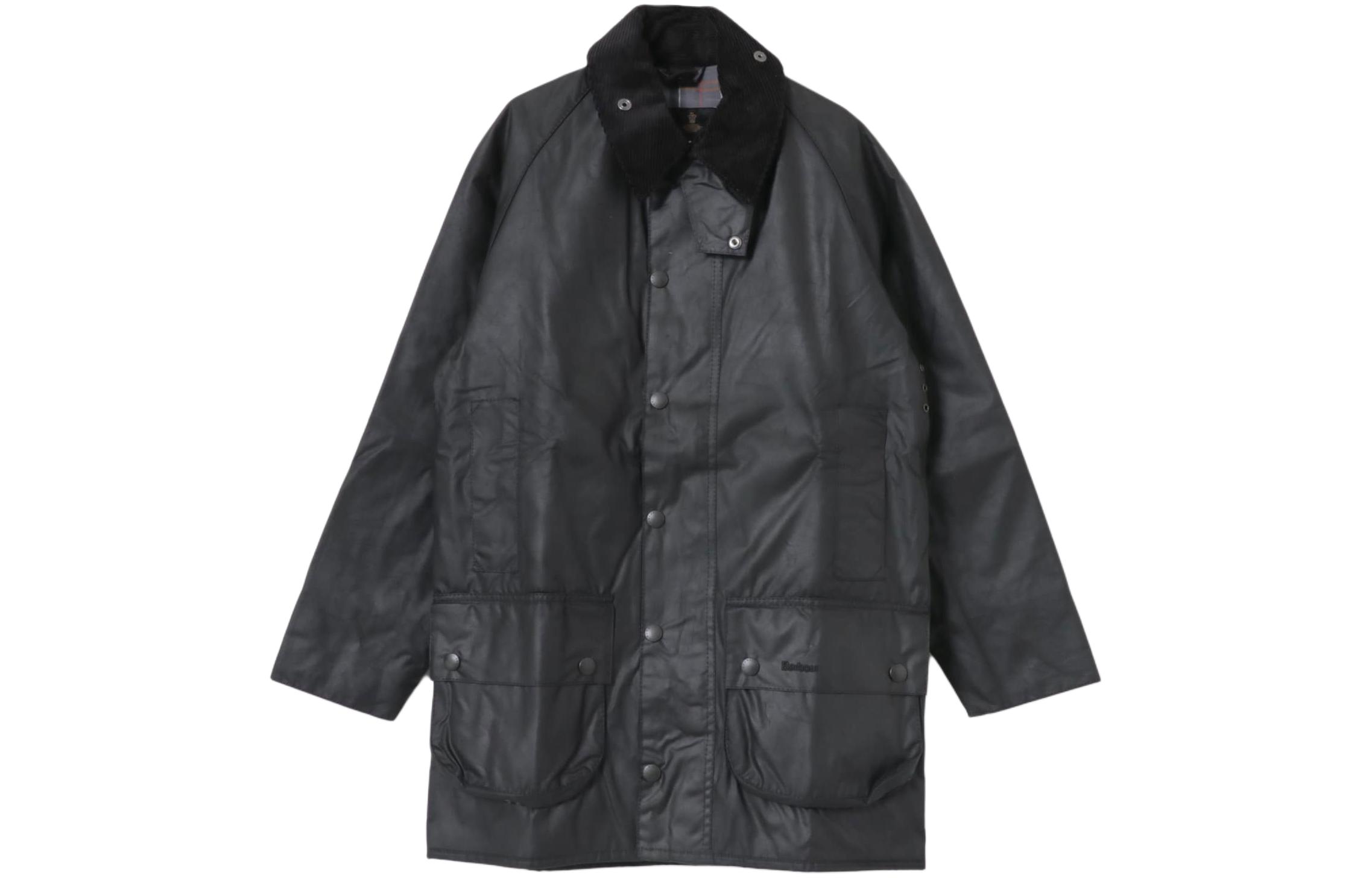 Barbour Waxed Cotton Jacket Black MWX0017BSM37