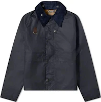 Barbour Waxed Jacket Black Long Sleeve Solid Color MWX1212NY92 Barbour Waxed Jacket Black Long Sleeve Solid Color MWX1212NY92