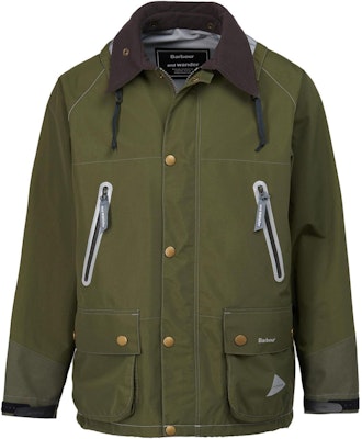 Jaket Kalis Air Bernafas Hijau BARBOUR x and wander FW22 Colorblock. 8559541OL51 Order Jaket Kalis Air Bernafas Hijau BARBOUR x and wander FW22 Colorblock. 8559541OL51