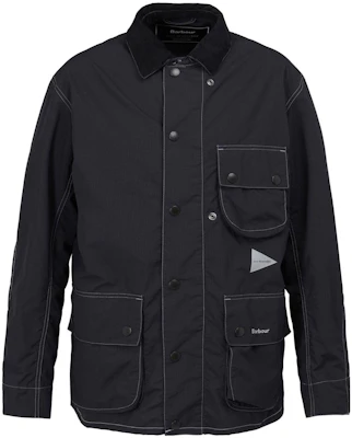 Barbour x and wander FW22 反光標誌黑色外套 男款 MCA0862BK Buy Barbour x and wander FW22 反光標誌黑色外套 男款 MCA0862BK