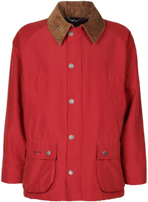 Barbour x NOAH FW22 Jaket Kasual Burgundy Berkerah Unisex MCA0921RE71 Buy Barbour x NOAH FW22 Jaket Kasual Burgundy Berkerah Unisex MCA0921RE71