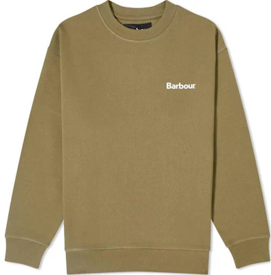 Barbour Yellow Crewneck Slim Fit Long Sleeve Sweatshirt MOL0600-OL54 Buy Barbour Yellow Crewneck Slim Fit Long Sleeve Sweatshirt MOL0600-OL54