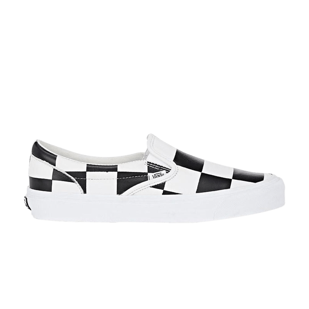 Buy Barneys New York x Vans OG Classic Slip-On LX 'Checker - Putih Hitam' VN000UDFP9T