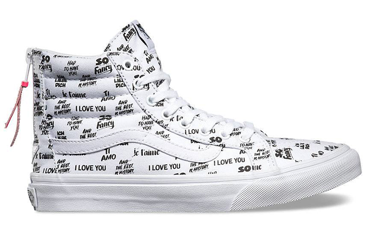 Vans Baron Von Fancy SK8-Hi Slim 'White Black' 圖 2