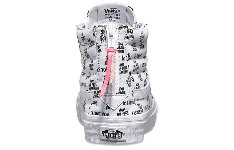 Vans Baron Von Fancy SK8-Hi Slim 'White Black' 圖 4