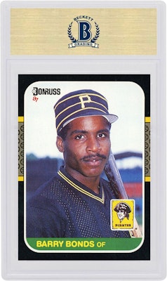 Barry Bonds 1987 Donruss #361 Order Barry Bonds 1987 Donruss #361