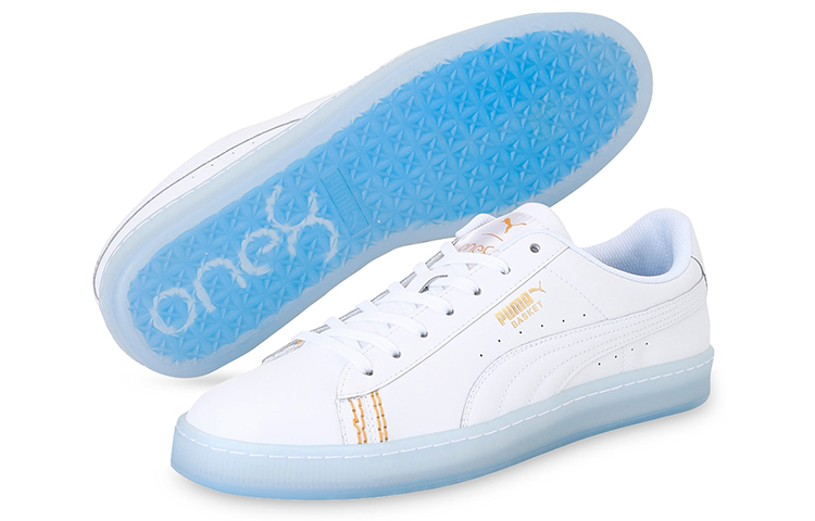 Purchase x Puma Basket Classic one8 运动鞋 白色/蓝色 368202-01