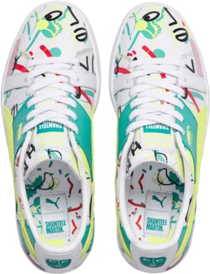 Puma Shantell Martin x Basket Grafis 'Putih Hijau Kuning' 366531-01 Shop Puma Shantell Martin x Basket Grafis 'Putih Hijau Kuning' 366531-01