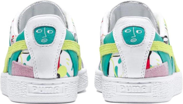 Puma Shantell Martin x Basket Grafis 'Putih Hijau Kuning' 366531-01 Purchase Puma Shantell Martin x Basket Grafis 'Putih Hijau Kuning' 366531-01