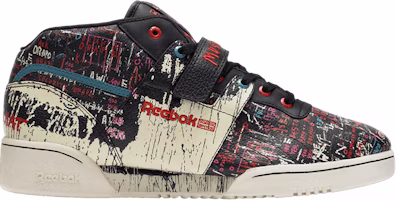 Basquiat x Reebok Workout Mid Strap INT 'Hitam Multi-Warna' V48185 Buy Basquiat x Reebok Workout Mid Strap INT 'Hitam Multi-Warna' V48185