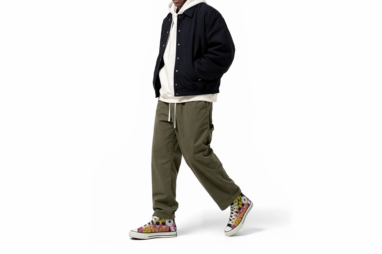 Order 蝙蝠侠 x Converse Chuck 70 高帮“80周年纪念”- 黑色 167317C