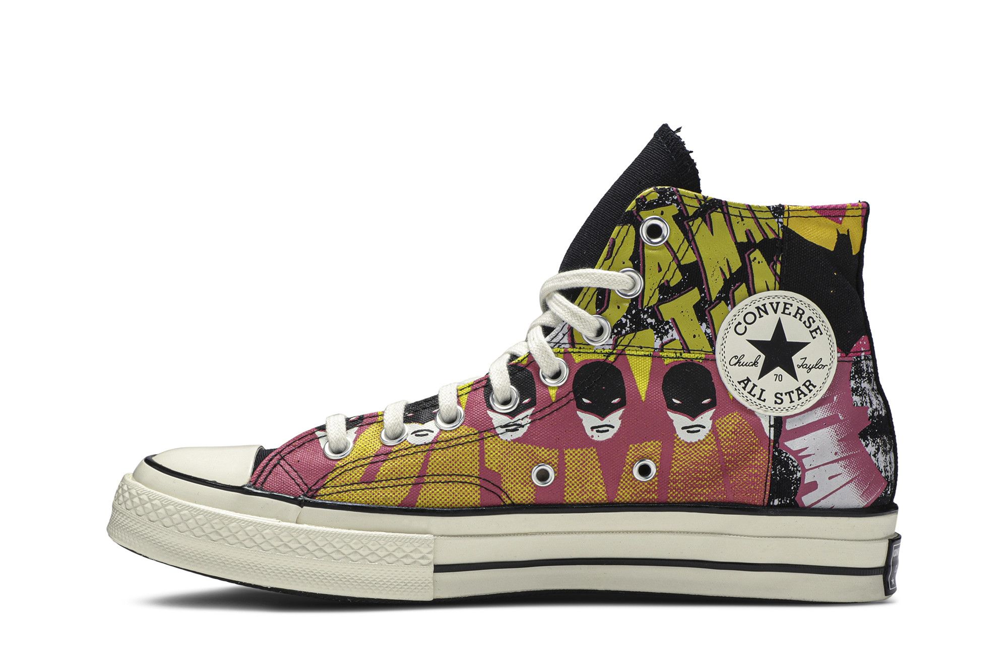 Shop 蝙蝠侠 x Converse Chuck 70 高帮“80周年纪念”- 黑色 167317C