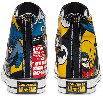 Batman x Converse Chuck Taylor All Star High '80th Anniversary - Edisi 164' 167304F Lookbook Batman x Converse Chuck Taylor All Star High '80th Anniversary - Edisi 164' 167304F
