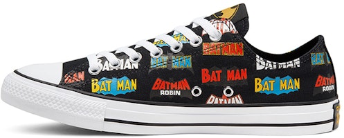 Batman x Converse Chuck Taylor All Star Low '80th Anniversary - Logo' 167319F Batman x Converse Chuck Taylor All Star Low '80th Anniversary - Logo' 167319F