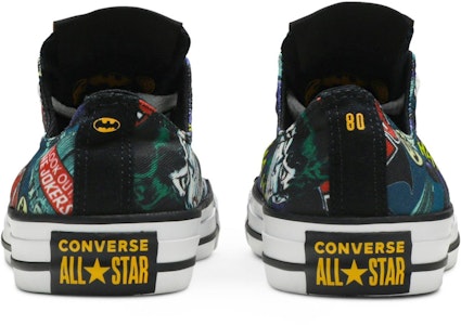 Batman x Converse Chuck Taylor All Star Low '80th Aniversario - Joker' 167305C Details for Batman x Converse Chuck Taylor All Star Low '80th Aniversario - Joker' 167305C