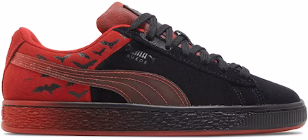 (Grade School) Batman x Puma Suede Classic 'Black Barbados Cherry' 383086-01 (Grade School) Batman x Puma Suede Classic 'Black Barbados Cherry' 383086-01