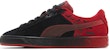 (Kanak-Kanak) Batman x Puma Suede Classic 'Hitam Barbados Cherry' 383086-01