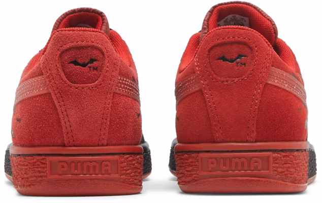 (Kanak-Kanak) Batman x Puma Suede Classic 'Hitam Barbados Cherry' 383086-01 Details for (Kanak-Kanak) Batman x Puma Suede Classic 'Hitam Barbados Cherry' 383086-01