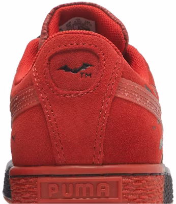 (Kanak-Kanak) Batman x Puma Suede Classic 'Hitam Barbados Cherry' 383086-01 Sizing (Kanak-Kanak) Batman x Puma Suede Classic 'Hitam Barbados Cherry' 383086-01