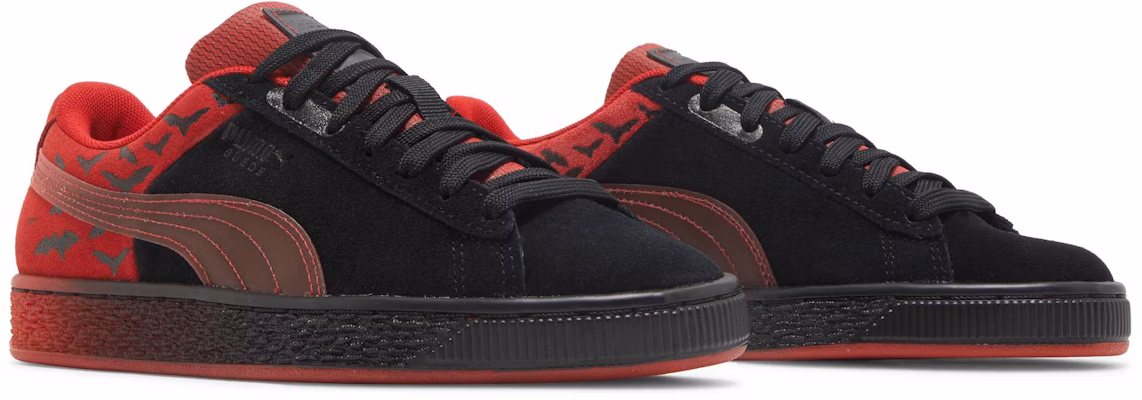 (Grade School) Batman x Puma Suede Classic 'Black Barbados Cherry' 383086-01 Cheap (Grade School) Batman x Puma Suede Classic 'Black Barbados Cherry' 383086-01
