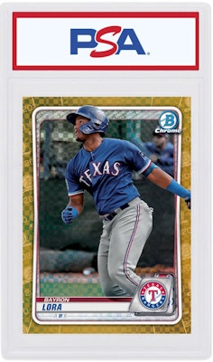 Bayron Lora 2020 Bowman Chrome X Gold X-Fractor /3 #BCP-159 Edisi Terhad Buy Bayron Lora 2020 Bowman Chrome X Gold X-Fractor /3 #BCP-159 Edisi Terhad