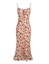 Buy Bazalesas Spaghetti Strap Beach Dress Party Rose