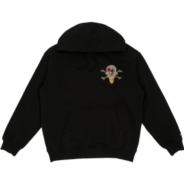 BBC ICECREAM Classic Ice Cream Logo Hoodie Pharrell Skate Streetwear Unisex IFW2HD005BK