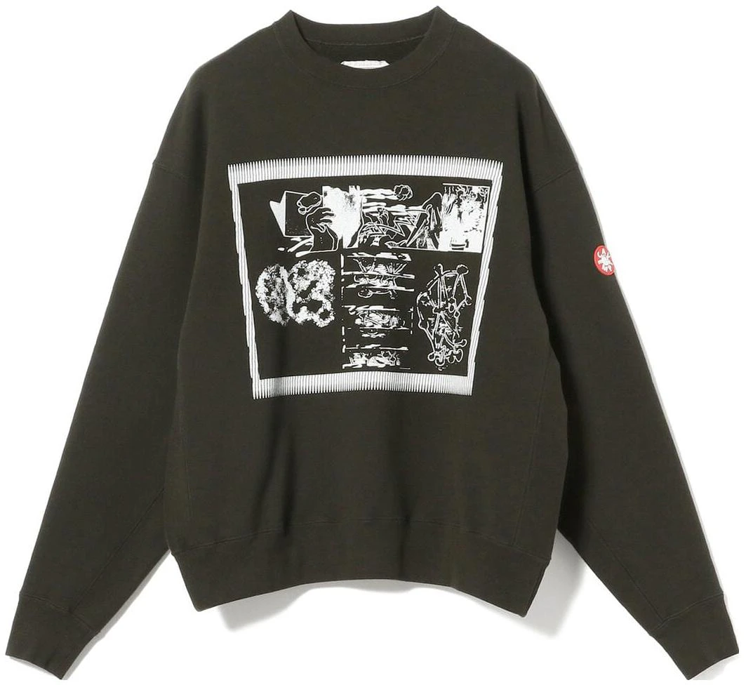 beams-abstract-pattern-print-sweatshirt-black-75-13-0195-906