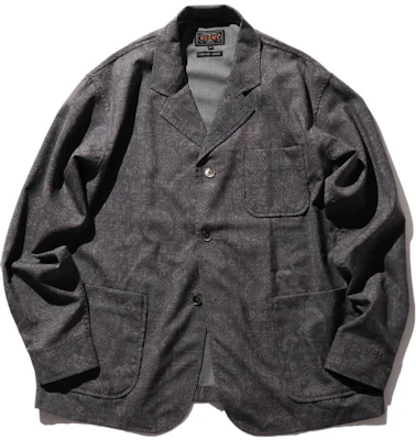 빔스 올오버 엠보스드 루즈핏 자켓 남성용 블랙 38-16-0211-791 Buy 빔스 올오버 엠보스드 루즈핏 자켓 남성용 블랙 38-16-0211-791