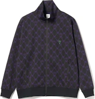 Beams All-Over Print Stand Collar Zip-Up Jacket 36-18-0708-334 Beams All-Over Print Stand Collar Zip-Up Jacket 36-18-0708-334