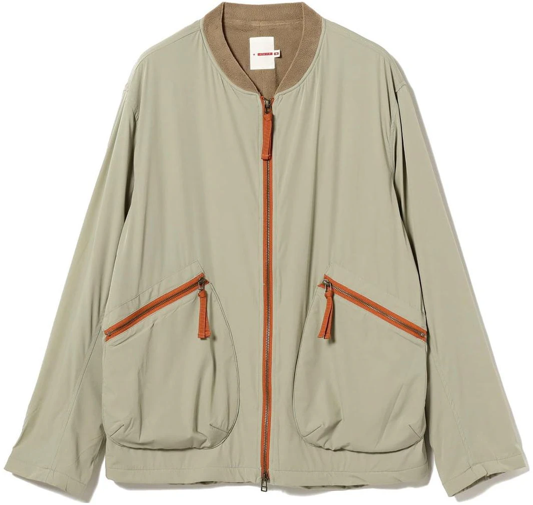beams-beige-long-sleeve-baseball-collar-zip-jacket-38-18-7033-965