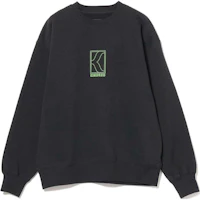 Beams Black Crewneck Pullover Fashion Sweatshirt 75-13-0575-146 Beams Black Crewneck Pullover Fashion Sweatshirt 75-13-0575-146