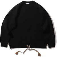 Beams Black Crewneck Pullover Sweatshirt Long Sleeve Casual 5113030701219 Beams Black Crewneck Pullover Sweatshirt Long Sleeve Casual 5113030701219