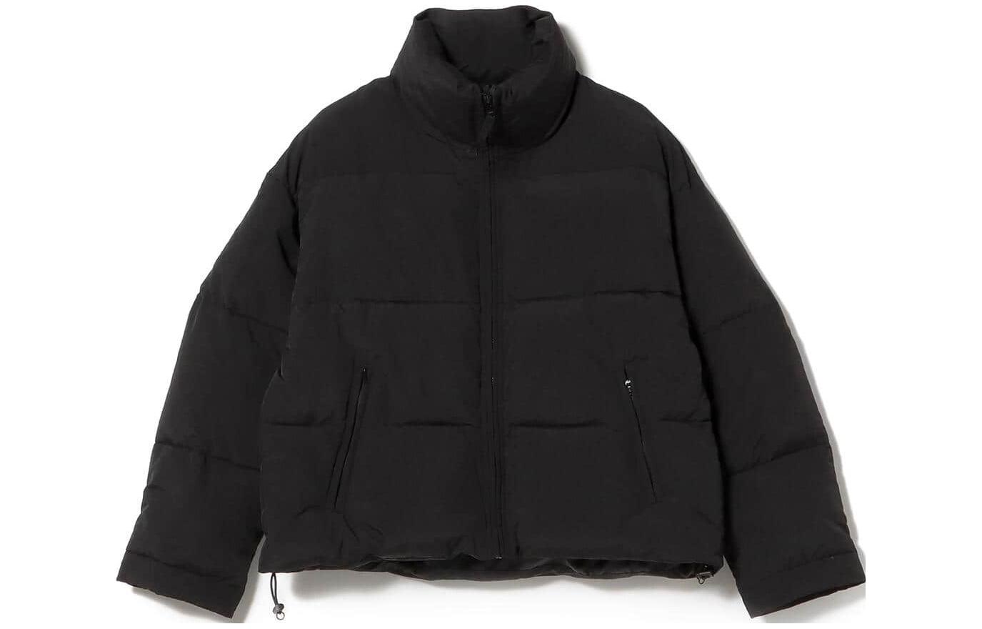 Beams Black Fleece Zip-Up Jacket 4218052014719