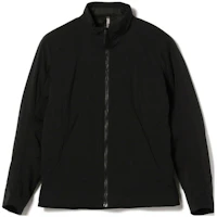 Beams Black Solid High Neck Zip-Up Jacket 23-18-1785-729 Beams Black Solid High Neck Zip-Up Jacket 23-18-1785-729
