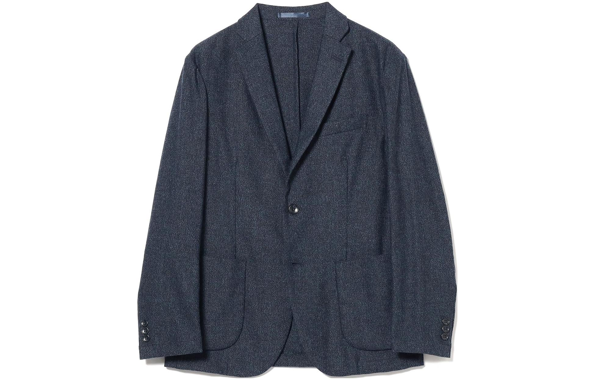 Beams by B:MING Casual Indigo Single-Breasted Blazer for Men 9116029980378