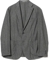 Beams by B:MING Grey Casual Single-Breasted Blazer Jacket 9116029980315 Beams by B:MING Grey Casual Single-Breasted Blazer Jacket 9116029980315